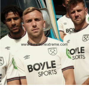 Maillot Extérieur West Ham United 2025/2026 – Umbro x BoyleSports