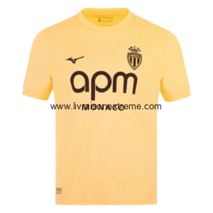 Maillot Extérieur AS Monaco 2025/2026 – Jaune