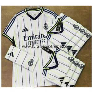 Maillot Extérieur Real Madrid – Saison 2024/2025 version supporter