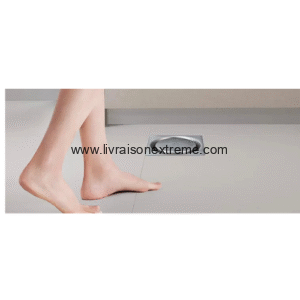 Drain de sol inox à pression du pied – Floor Drain Push