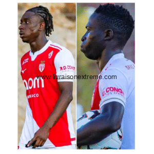 Maillot Domicile AS Monaco 2024/2025 – Mizuno-R.D. Congo – Cœur de l’Afrique
