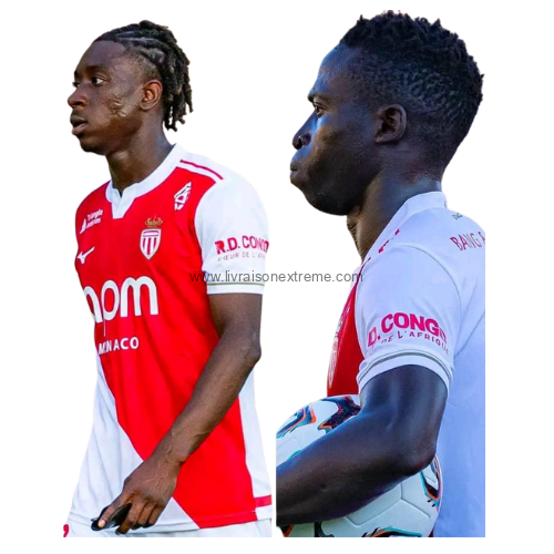 Maillot Domicile AS Monaco 2024/2025 – Mizuno-R.D. Congo – Cœur de l’Afrique – Image 3