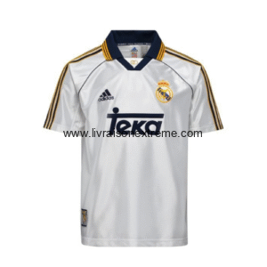 Maillot Domicile Real Madrid 1998/1999 – adidas (TEKA)
