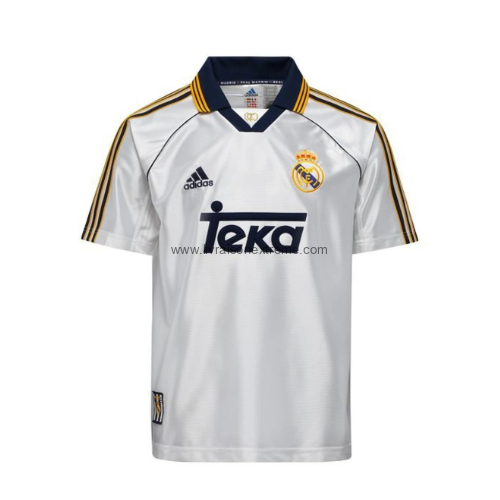 Maillot Domicile Real Madrid 1998/1999 – adidas (TEKA)