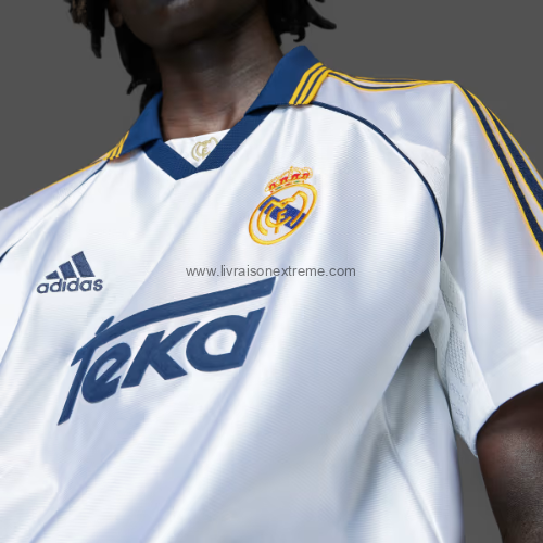 Maillot Domicile Real Madrid 1998/1999 – adidas (TEKA) – Image 2