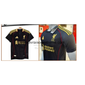 Maillot Extérieur Liverpool 2025/26 – Adidas