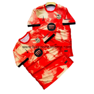 Maillot Extérieur FC Barcelone 2025/26 – Nike “Bright Mango” (Orange Vif)