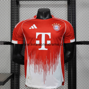 Maillot Domicile FC Bayern Munich 2025/26 – Adidas