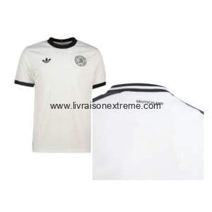 Maillot Allemagne 125 Ans – Adidas Édition Anniversaire (Blanc Nuage / Noir)