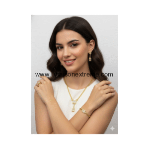 Ensemble de bijoux 4 pièces en forme Y