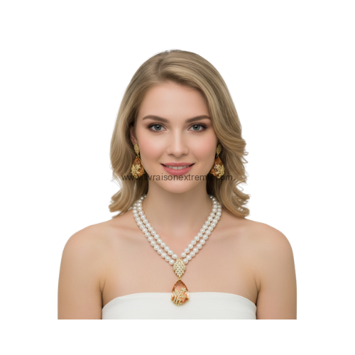 Parure en perles