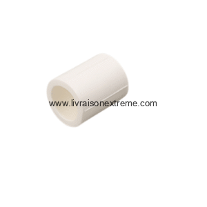 Manchon PVC pression – blanc