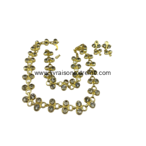 Ensemble de bijoux éclatant