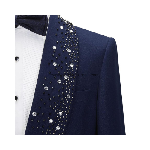 Costume de soirée à strass 2 pièces – Image 3