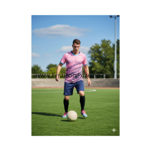 Tenue de Sport à motif abstrait de rayures