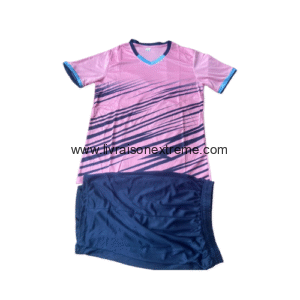 Tenue de Sport à motif abstrait de rayures