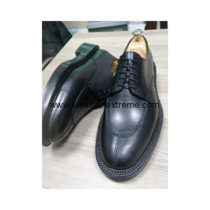 Chaussures Derby en cuir brillant