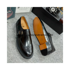 Chaussures Monk Strap à bout brogue