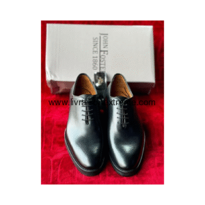 Chaussures Derby en cuir lisse