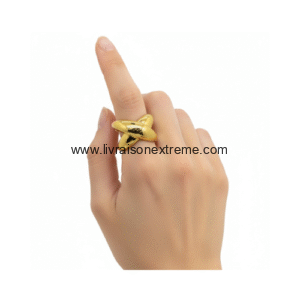 Bague croisée