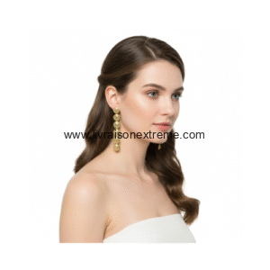 Boucles d'oreilles pendantes Versace - Méduse