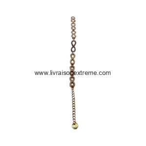 Bracelet ajustable à motif infini