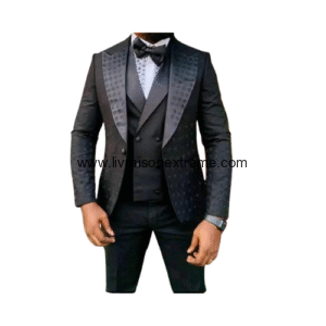 Costume Jacquard 3 pièces