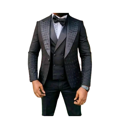 Costume Jacquard 3 pièces