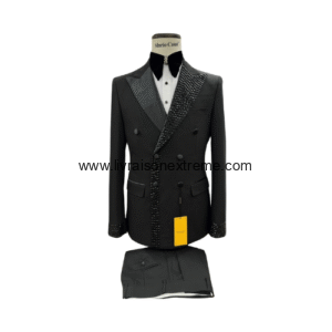 Smoking 2 pièces Black Crystal CT102