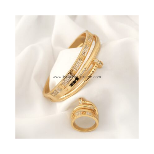 Ensemble bracelet et bague Cartier – Image 3