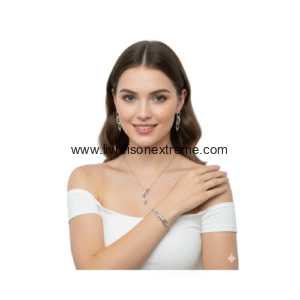 Ensemble de bijoux en argent