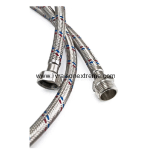 Flexible d’alimentation inox pour robinet – 45 cm / 60 cm / 90 cm