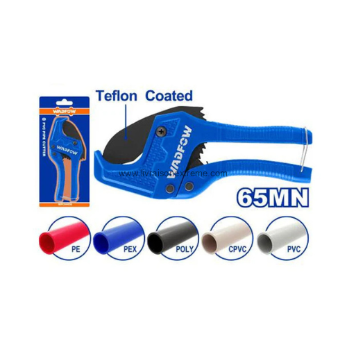 Cisaille à Tuyaux PVC/PEX WADFOW (Lame 65Mn)