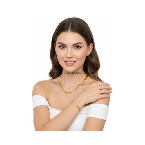Ensemble Collier et bracelet - B010 – Image 2