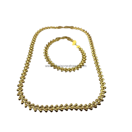 Ensemble Collier et bracelet - B010