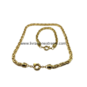 Ensemble collier et bracelet - B011