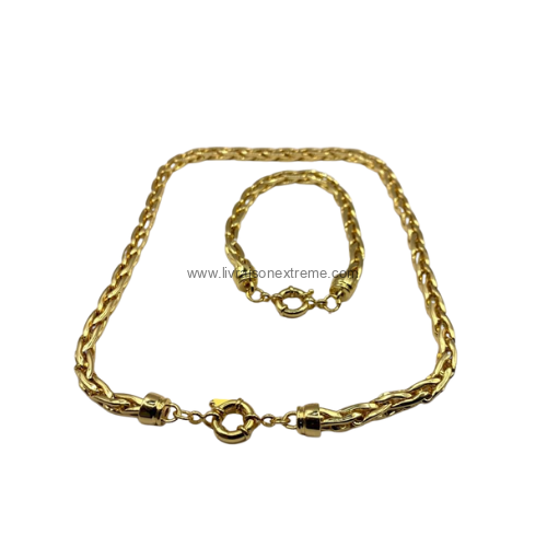 Ensemble collier et bracelet - B011
