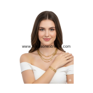 Ensemble collier et bracelet - B014