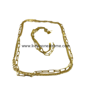 Ensemble collier et bracelet - B014