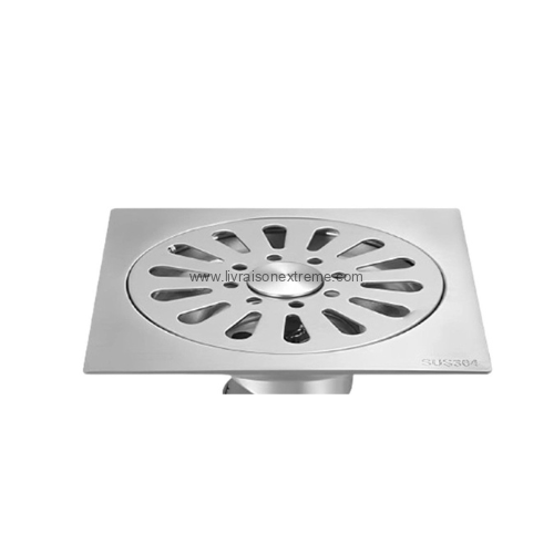 Grille d’évacuation de sol inox carrée – Floor Drain universel – Image 2
