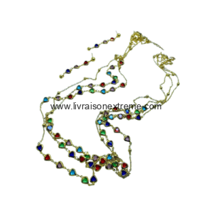 Parure Rainbow Heart