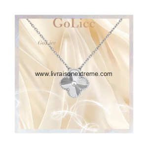 Parure en motif floral