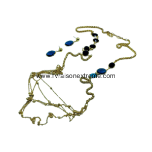 Parure chaine longue glamour