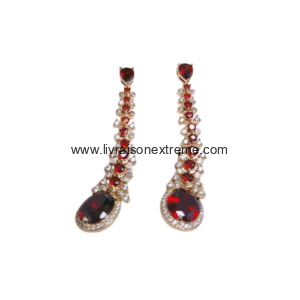 Boucles d'oreilles pendantes glamour