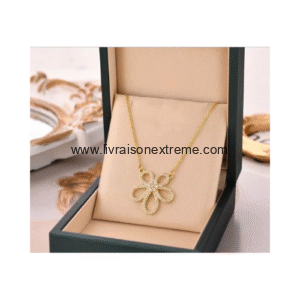 Parure en motif floral