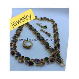 Parure Riviera Multicolore 4 Pièces