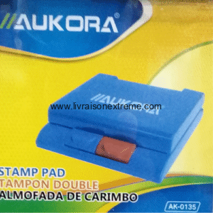 Tampon Encreur AUKORA – Couleurs Vives et Professionnelles (Noir, Rouge, Bleu)