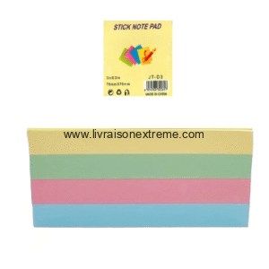 Bloc Mémo de Bureau avec Distributeur – Système Rechargeable Pratique (Réf. 5SL / 5SD)