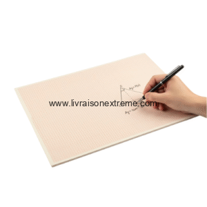 Papier Millimétrique (Bloc) – Quadrillage de Précision pour le Dessin Technique et les Graphiques