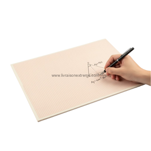 Papier Millimétrique (Bloc) – Quadrillage de Précision pour le Dessin Technique et les Graphiques – Image 2